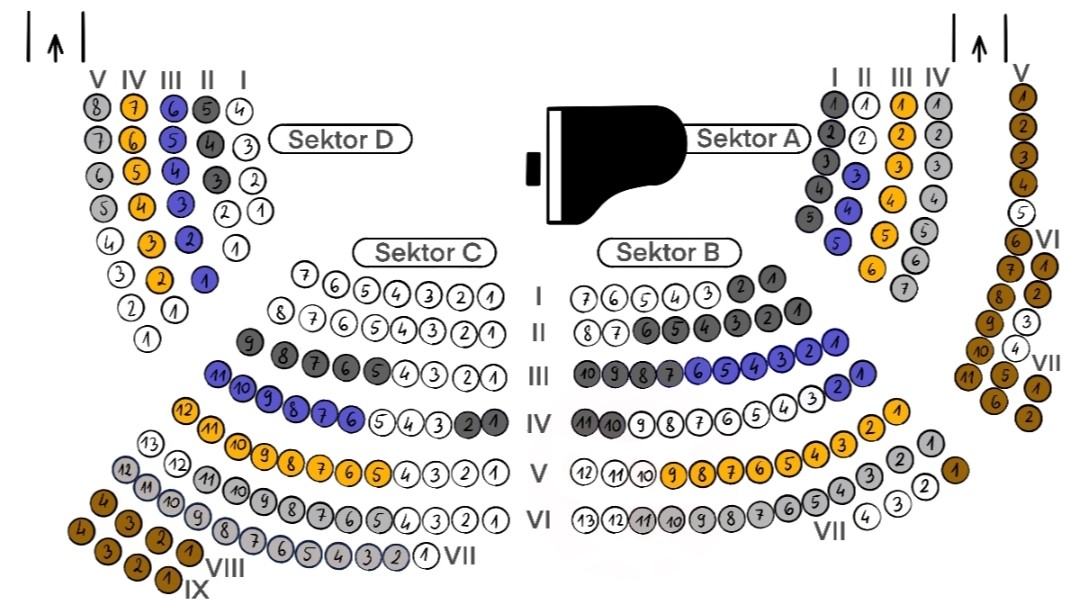 Układ sali – Jonas Aumiller